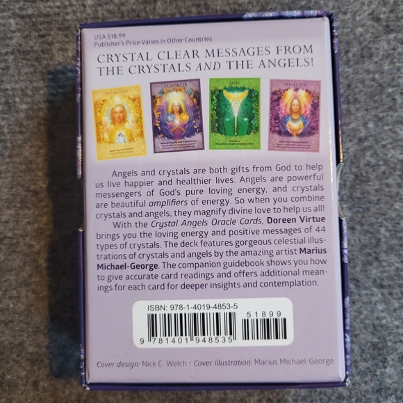 Tarot Deck and Book Box Set - Doreen Virtue - Gently Used - Picture 2 of 4